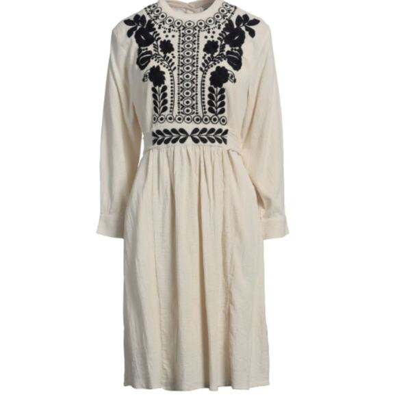 Perfect ANTIK BATIK Paris Midi Dress, Sz 40/M - Picture 5 of 6